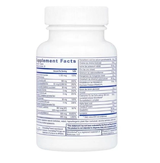 O.N.E. Multivitamin Supplement – Daily Nutrient Support for Energy & Wellness, 30 Capsules