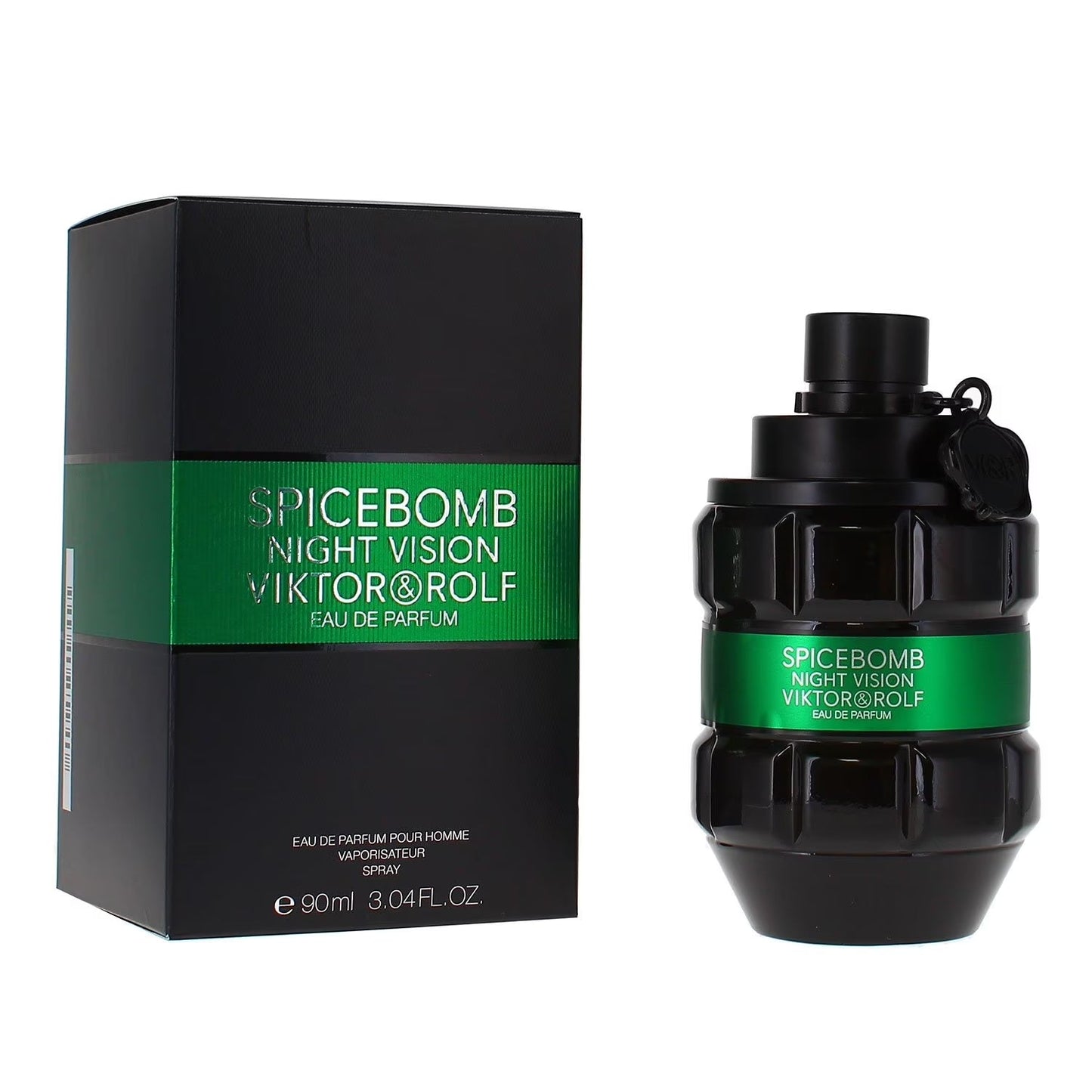 Viktor & Rolf Spicebomb Night Vision Eau de Toilette for Men – 3.0 fl oz (90ml) Bold Evening Fragrance