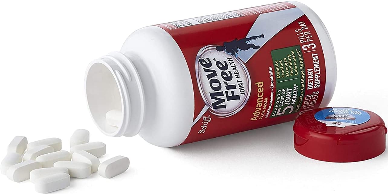 Centrum Move Free Advanced Joint Support – Glucosamine & Chondroitin 1500mg, 120 Tablets