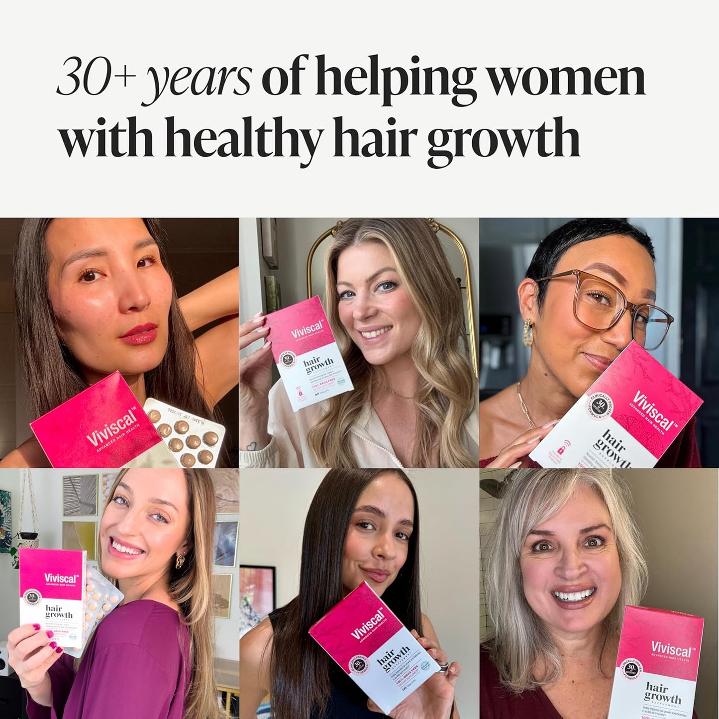 Women’s Hair Nourishing Supplement with Collagen Complex – 180 Tablets