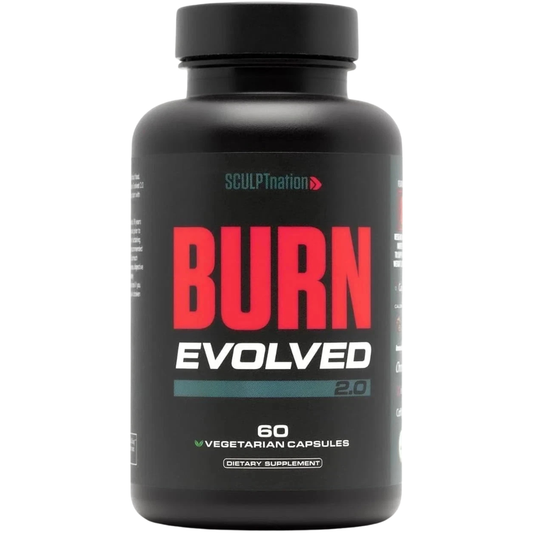 Burn Evolved 2.0 Thermogenic Fat Burner Weight Loss New Sculptnation - Pack of 1