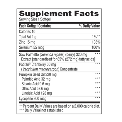 Trunature 644585 Prostate Plus Health -250 Softgels