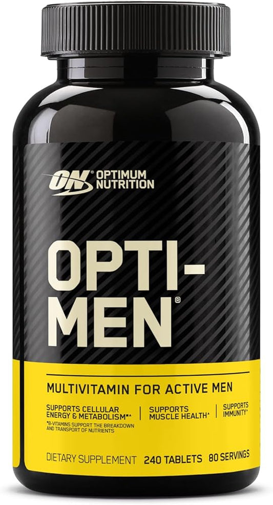 Optimum Nutrition Opti-Men Multivitamin 240 Tablets for Active Men New